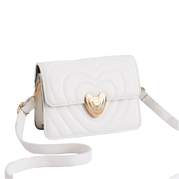 Elegant Heart Love Lock Handbag Crossbody Bag Women Women's Bags & Handbags