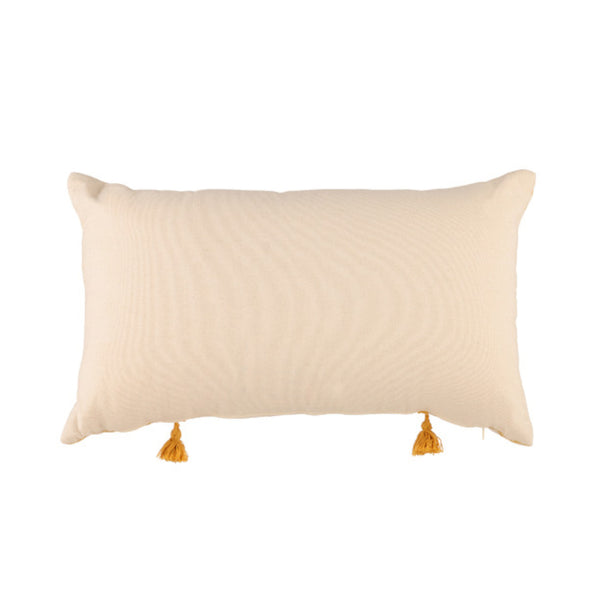 Eleni Ochre Filled Cushion By Accessorize Yellow Cushions & Decorative Pillows