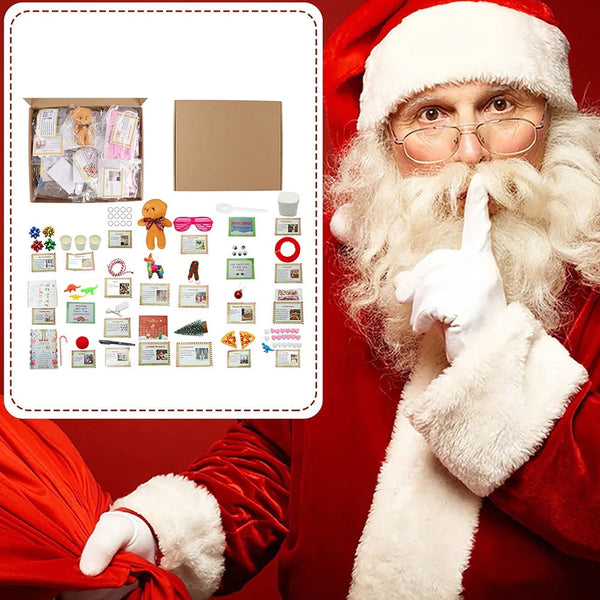 Elf Pinata Kit 24 Days Christmas Countdown Calendars Xmas Blind Box