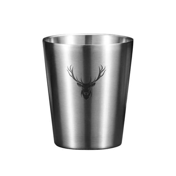 350Ml Stainless Steel Metal Cup Mug Unbreakable Stackable Juice Beer Coffee Water Tea Drinkware Mugs