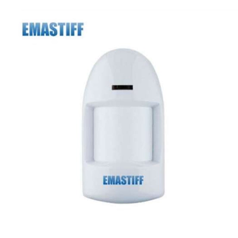 12V Wired Infrared Detector Human Body Induction Alarm Dual Sensor Wall Mount White Sensors & Motion Detectors