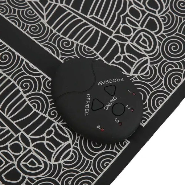 Ems Electric Stimulator Massage Foot Massager Mat Pad Leg Shaping Relax Muscle Massagers