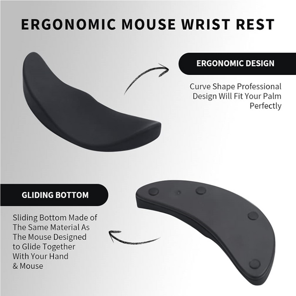 Ergonomic Silicone Gel Mouse Wrist Rest Gaming Accessories Mouse Pads & Wrist Rests