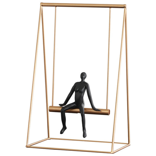 37Cm Swing Furnishing Articles Tabletop Decor Sculptures Figurines Sculptures & Figurines