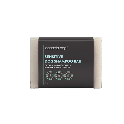 Essential Dog Sensitive Shampoo Bar (Oatmeal & Goatsmilk) Dog Grooming