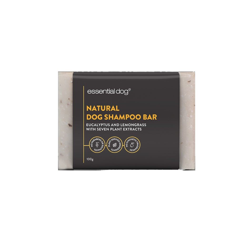 Essential Dog Shampoo Bar (Eucalyptus Neem & Lemongrass) Dog Grooming