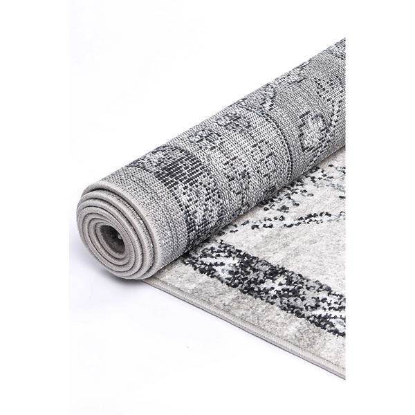 Rug Home Decor Estate Esta05 Grey 80X150 Rugs
