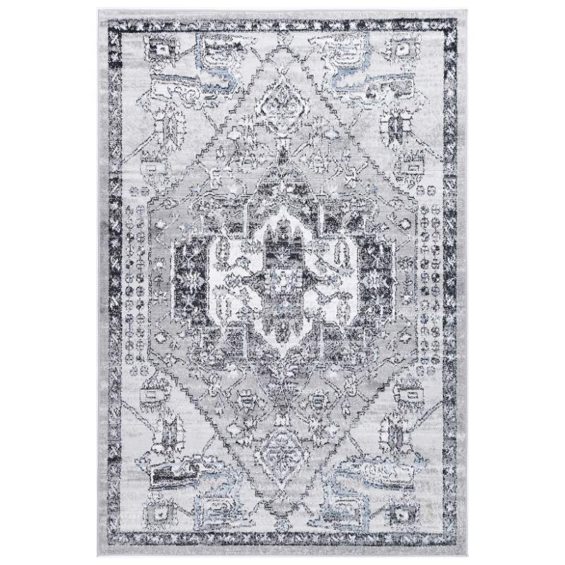 Rug Home Decor Estate Esta05 Grey 160X230 Rugs