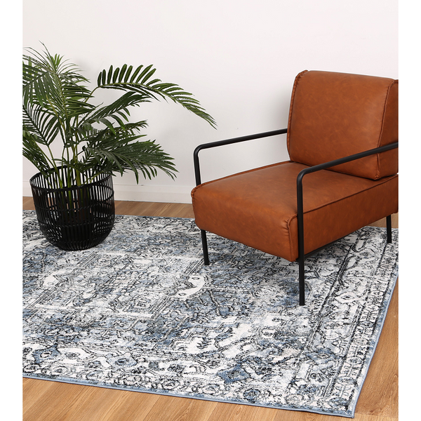 Rug Home Decor Estate Esta18 Blue 80X150 Rugs