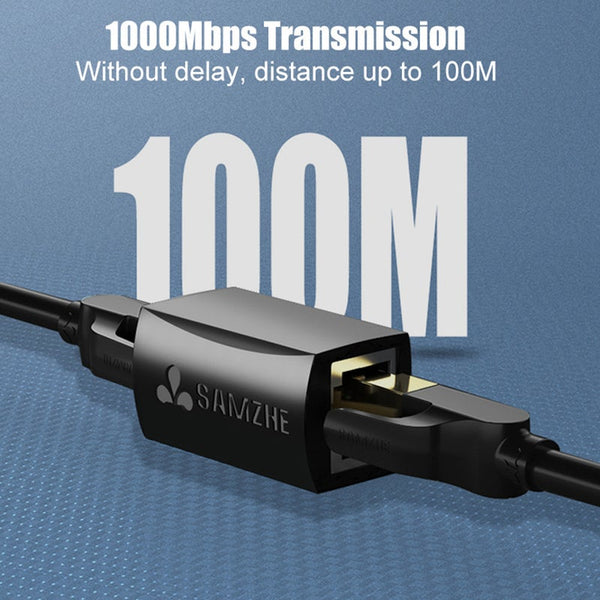 Ethernet Adapter 8P8c Rj45 Lan Cable Extension Connector For Internet Connection Female To Ethernet Cables (Rj 45/8P8c)