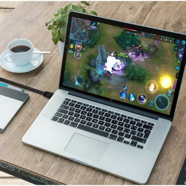 Ethernet Cable Cat7 Network Flat Patch Cord 10M Black Ethernet Cables (Rj 45/8P8c)