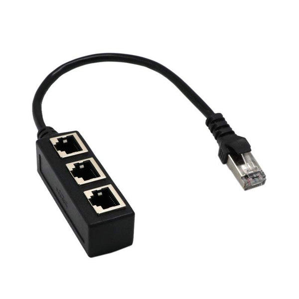 Mobile Phone Ethernet Cable Rj45 Adapter Splitter 1 Male To 3 Female Port Lan Network Ethernet Cables (Rj 45/8P8c)