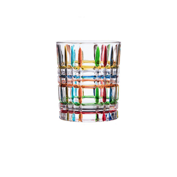 Enamel Colourful Whisky Glass Drinking Tumbler Glassware & Drinkware