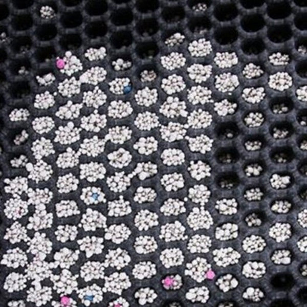 Eva Pet Dog Waterproof Cat Litter Mat Black Litter Trays