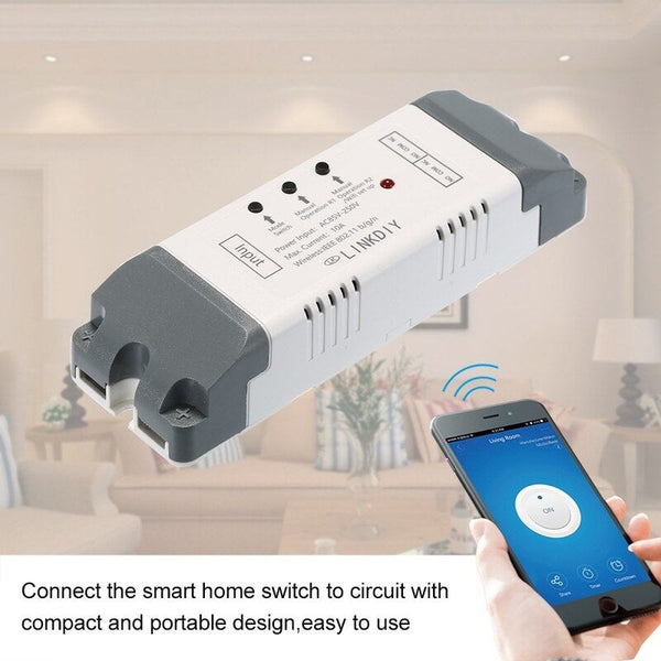 Smart Wifi Switch Universal Module 2Ch Ac85 250V Wireless Timer Phone App Remote Control Compatible With