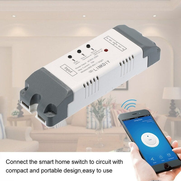 Smart Wifi Switch Universal Module 2Ch Ac85 250V Wireless Timer Phone App Remote Control Compatible With Remote Controls