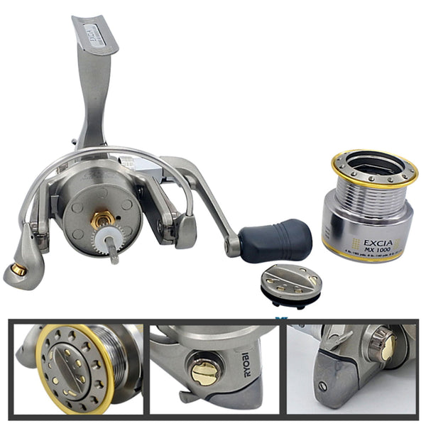 Ryobi Excia 2000 4:9:1 Gear Ratio 8+1Bb Spinning Reel Reels