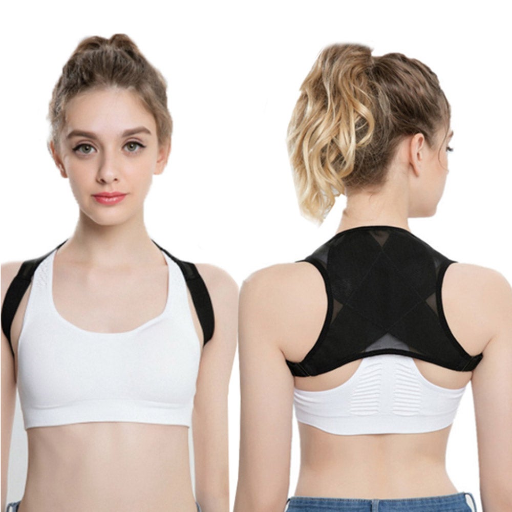 Orthotics Braces & Sleeves Expandable Back Posture Support Flexible Shoulder Brace Belt Correct