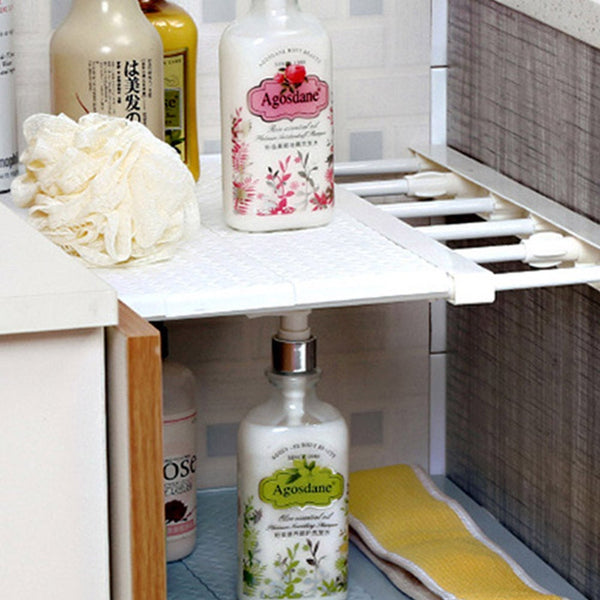 Expandable Separator Storage Rack Shelf Durable Wardrobe Closet Organisers