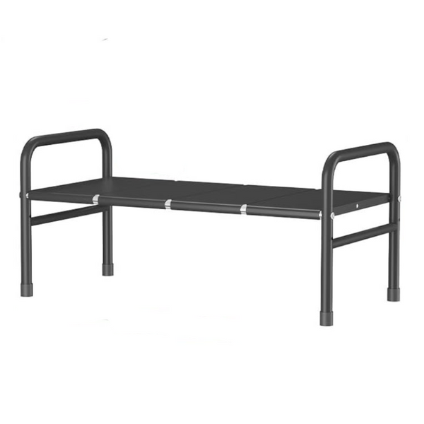 Extendable Storage Rack Under Sink Shelf Kitchen Organizer Black Sink Organisers