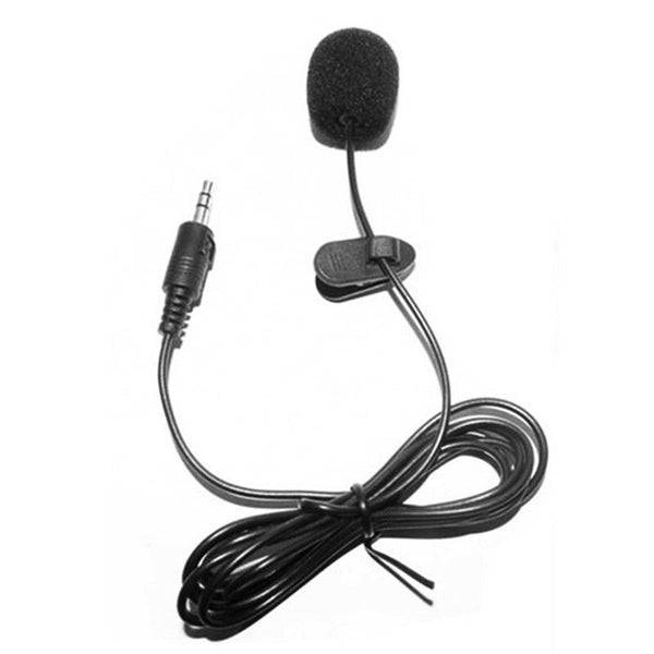 External Clip On Lapel Lavalier Microphone 3.5Mm Jack Handsfree Wired Condenser Mini Plug In Microphones