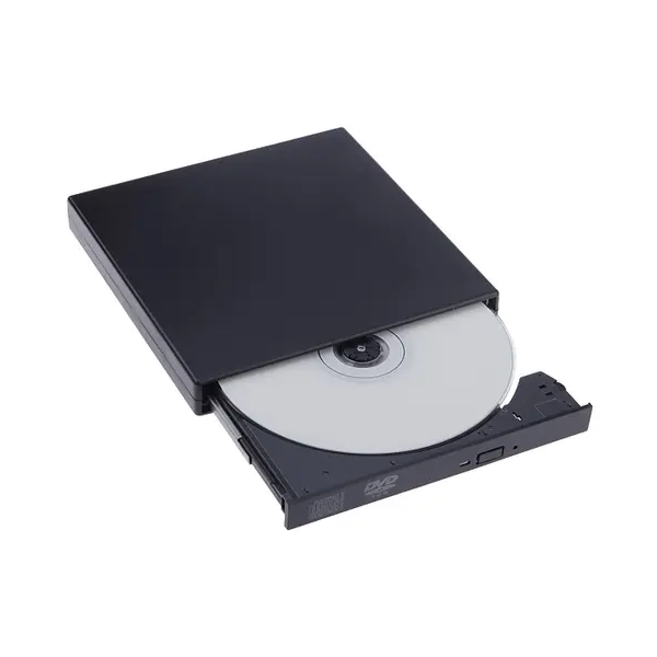 External Cd Dvd Drives Blingco Usb 2.0 Ultra Thin Retractable Rw Burner Writing Player Applicable To Laptop Desktop Computer Black