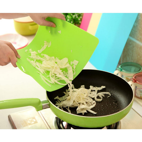 4Pcs Extra Thick Flexible Non Slip Cutting Board Mats With Food Icon Waffle Back Cutting Boards