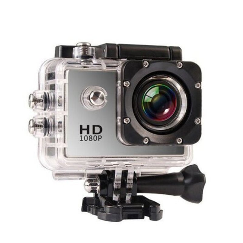 Extreme Sports Camera Hd2inch 1080P Diving 30M Waterproof Dv Light Gray Other Cameras Accessories