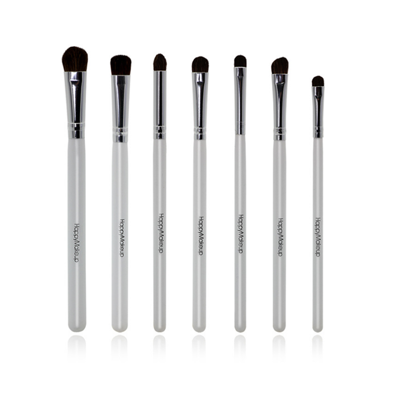 7Pcs Set Happy Makeup Pure Eye Shadow Brush Brushes
