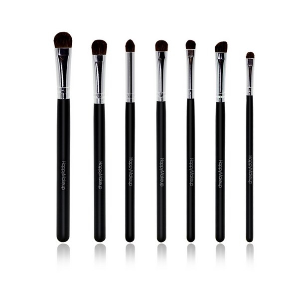 7Pcs Set Happy Makeup Pure Eye Shadow Brush Brushes
