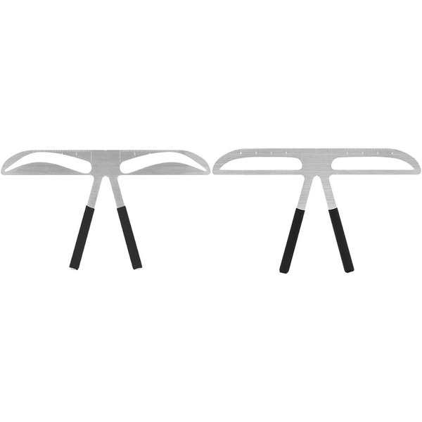 Eyebrow Ruler Permanent Tattoo Makeup Stencil Shaper Extension Kit For Beginners Press On Tattoos