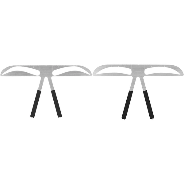 Eyebrow Ruler Permanent Tattoo Makeup Stencil Shaper Extension Kit For Beginners Press On Tattoos