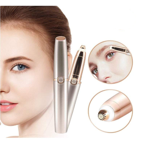 Clippers & Trimmers Nose Ear Hair Trimmers Electric Eyebrow Trimming Instrument Rechargeable Remover Painless Precision Razor Tool For Face Lips Facia