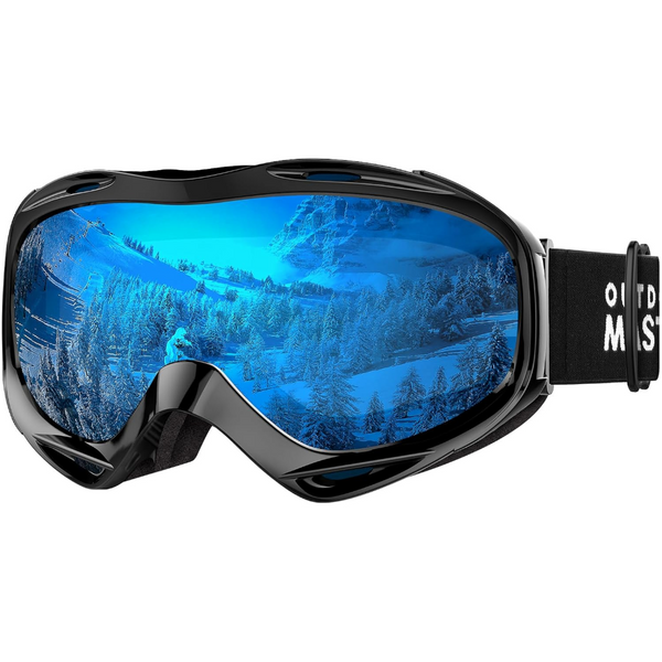 Outdoormaster Otg Ski Goggles Over Glasses Snowboard For Men Women Youth 100% Uv Protection Om 5 Sunglasses Goggles