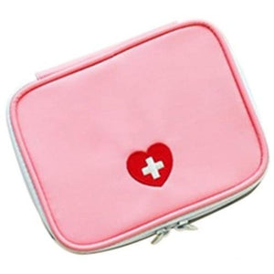 F 2016 05 26 Portable Medical Kit Storage Bag For Travelling And Business Trip Pink