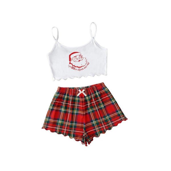 Womens Spaghetti Straps Sleeveless Pajamas For Casual Home Use And Relaxation Sleepwear