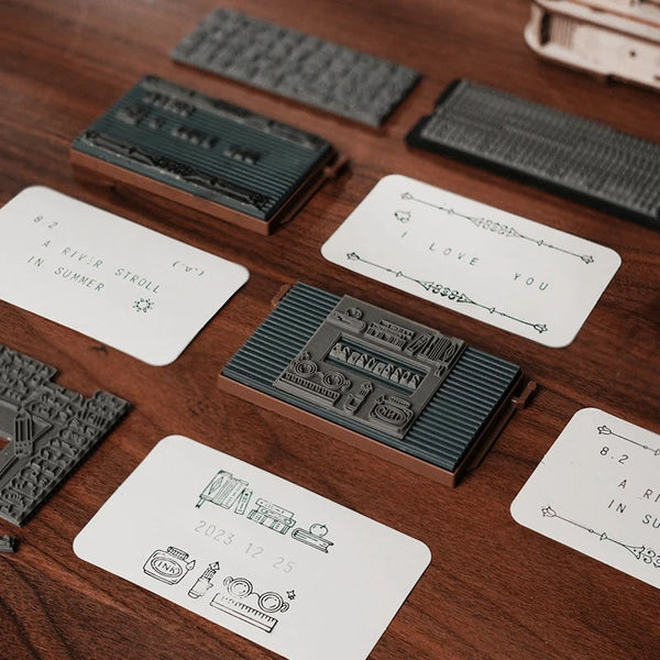 Robotime Rokr Printing Press 3D Diy Puzzle Wooden Toys Building Block Kit Lk602 Building Blocks