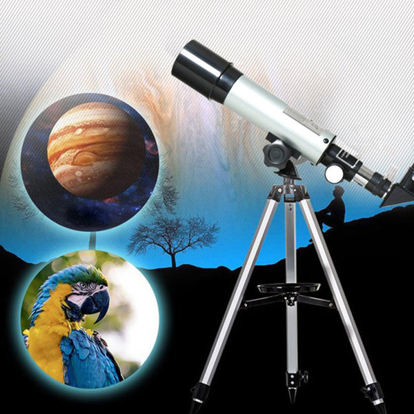 F36050 Telescope Toy For Kids & Beginners 50Mm Astronomy Refractor With Adjustable Tripod
