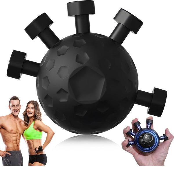 Abs Finger Hand Strengthener Adjustable Resistance Grip Exerciser For Forearm Training Hand Grippers