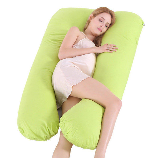 Summer Sleeping Support Pillow For Pregnant Women U Shape Maternity Pregnancy Ice Silk Pillows