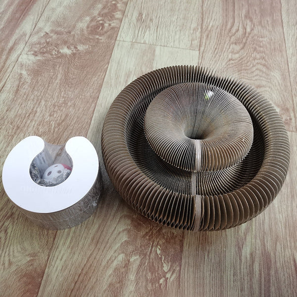 Magic Organ Cat Scratching Board Toy With Bell Cat Toys