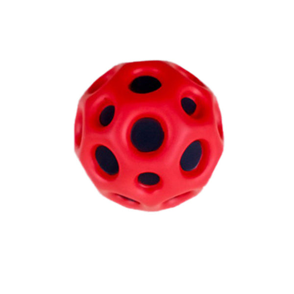 Hole Ball Soft Bouncy Antifall Moon Shape Porous Kids Indoor Outdoor Outdoor Toy Balls