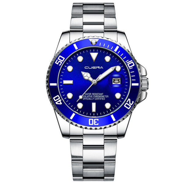 Quartz Watch Steel Band Calendar Fashion Watches