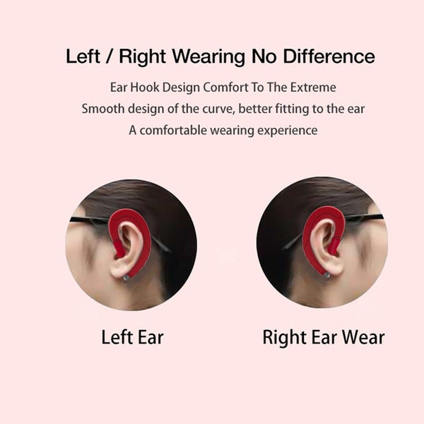 F88 Bluetooth 5.0 Headphones Business Wireless Earphone Handsfree Headset With Mic Earbuds Mini Smart Red