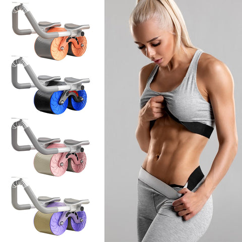 Male And Female Household Two In One Exercise Belly Wheel Abdominal Machines