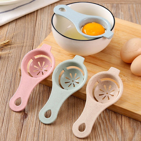 Egg Yolk White Separator Handheld Mini Kitchen Gadget Egg Separators