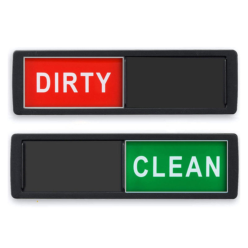 Clean Dirty Indicator Sign Dishwasher Magnet