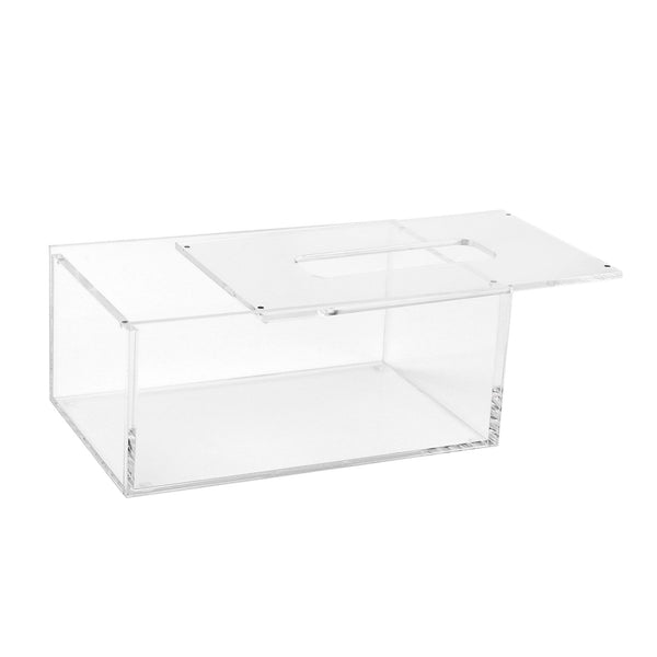 Transparent Acrylic Tissue Box Cover Modern Decor Tissue Box Covers