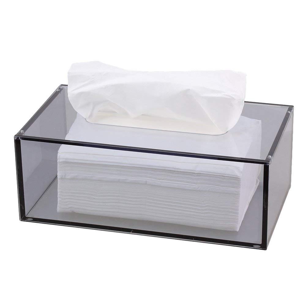 Transparent Acrylic Tissue Box Cover Modern Decor Tissue Box Covers