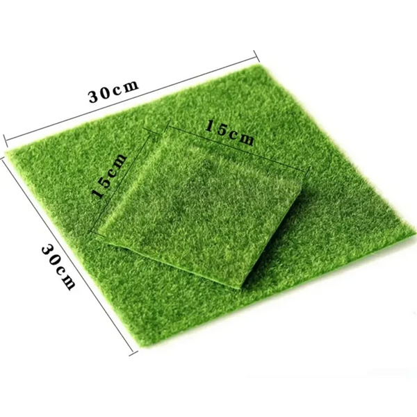 Artificial Grass Fake Moss Mini Artificial Lawn Grass Terrariums Bonsai Miniatures Diy Living Home Decoration Accessories Fairy Garden Ornament